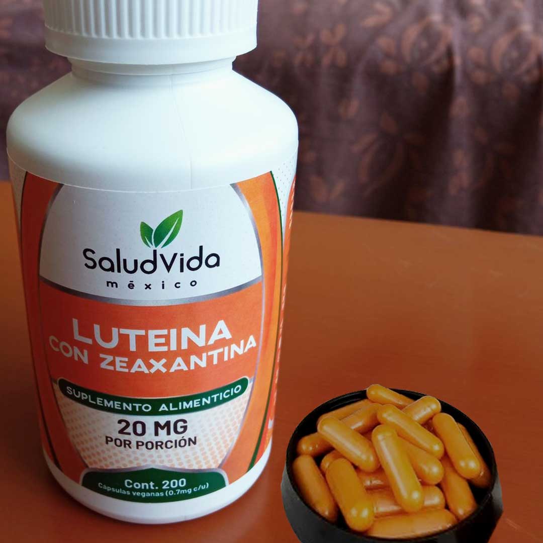 Salud Vida Luteina y Zeaxantina vitaminas para los ojos